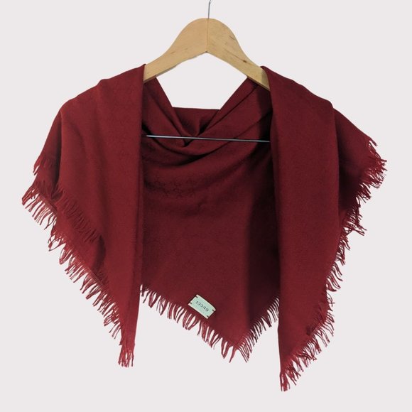 Red Gucci Spring 2018 Scarf